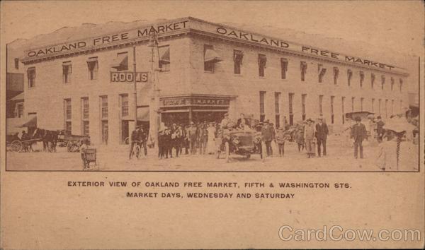 Exterior View of Oakland Free Market California