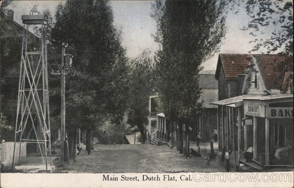 Main Street Dutch Flat California