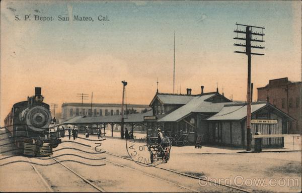 S.P. Depot San Mateo California