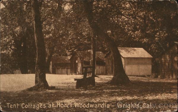 Tent Cottage at Hotel Woodwardia Wrights California