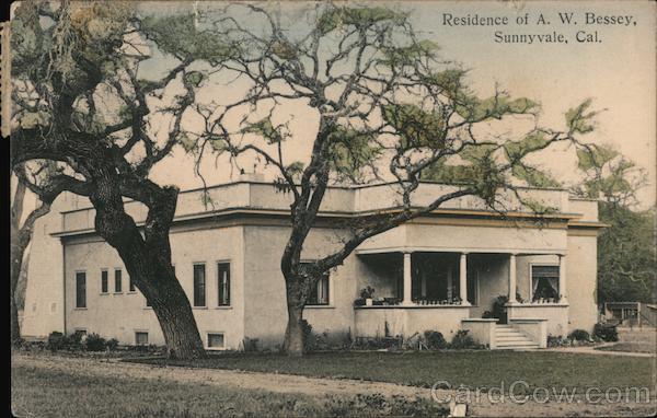 Residence of A.W. Bessey Sunnyvale California