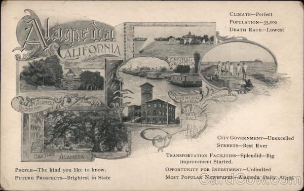 Rare Alameda, California Multi-View