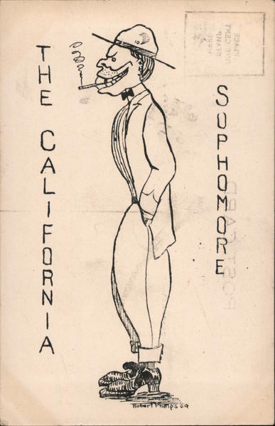 The University of California Sophomore Berkeley Robert Phelps