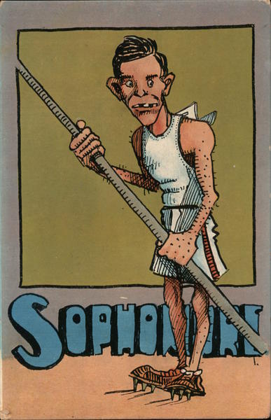 Sophomore Pole Vaulter Universities