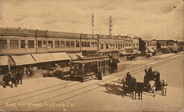 East 14th Street Fruitvale California