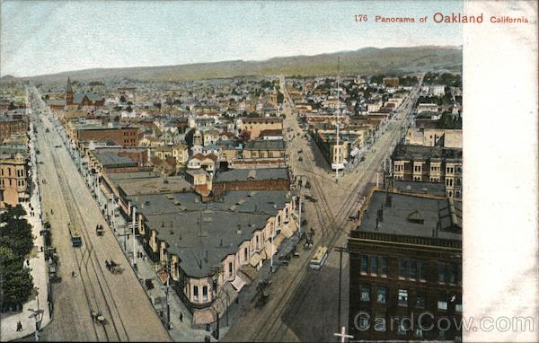 Panorama of Oakland California Charles Weidner