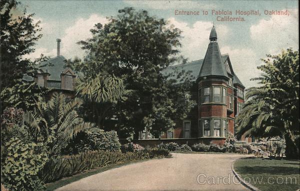 Entrance to Fabiola Hospital Oakland California