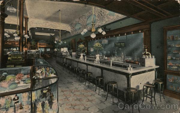 Lehnhardt's Soda Fountain Oakland California