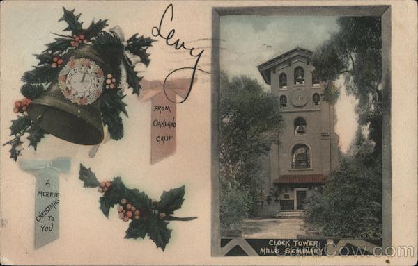 Clock Tower Mills Seminary Oakland California