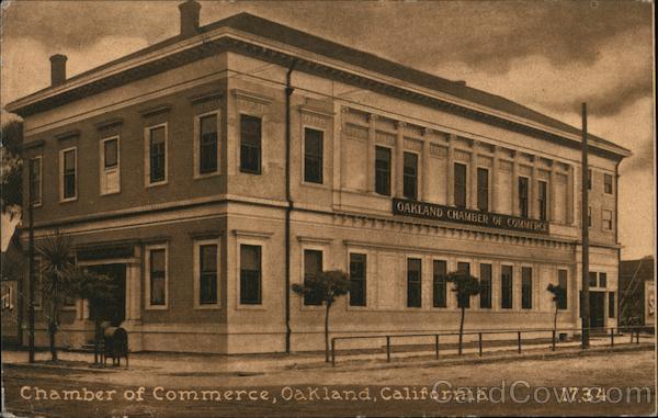 Chamber of Commerce, Oakland, California 1734