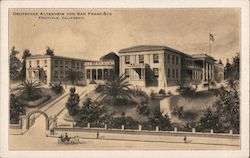 Deutches Altenheim Von San Francisco Postcard