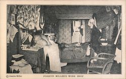 Joaquin Miller's Work Shop Postcard
