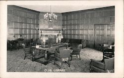 Women's City Club Library Postcard