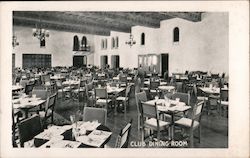 Women's City Club Dining Room Postcard