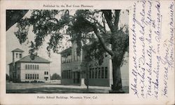 Public School Building Postcard