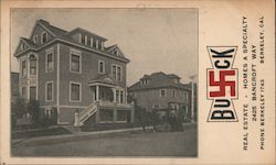 Buck Real Estate - Homes a Specialty Berkeley, CA Postcard Postcard Postcard