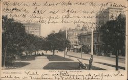 City Hall Plaza Postcard