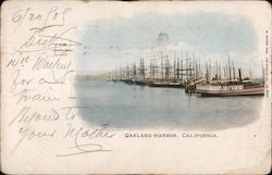 Oakland Harbor Postcard