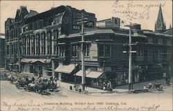 Chemical Building, 18th of April 1906 Postcard