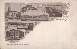 Views of Oakland Postcard