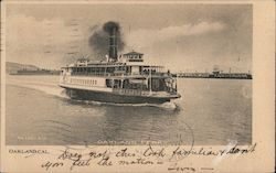 Oakland Ferry California Postcard Postcard Postcard