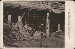 Howard's Souvenir Store after 1906 Earthquake Postcard