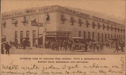 Oakland Free Market Postcard