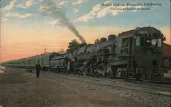 Mallet Engine Roseville, CA Postcard Postcard Postcard