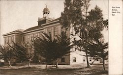 San Bruno School Postcard