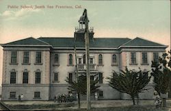 Public School South San Francisco, CA Postcard Postcard Postcard