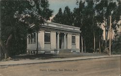 Public Library Postcard