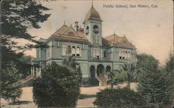 Public School Postcard