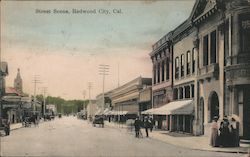 Street Scene Postcard