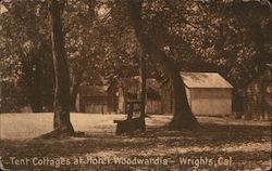 Tent Cottage at Hotel Woodwardia Postcard