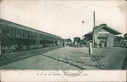 Southern Pacific Railroad Depot Postcard