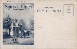 Signs of the Times Monthly, Magazine with The Message Postcard