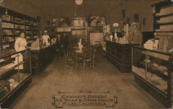 Darrow's Bakery Ice Cream & Coffee Parlor Postcard