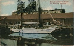 Jack London's "Snark" Alameda, CA Postcard Postcard Postcard