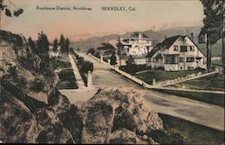 Residence District, Northbrae Berkeley, CA Postcard Postcard Postcard