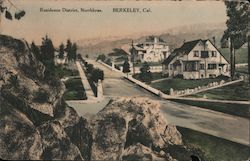 Residence District, Northbrae. Berkeley, CA Postcard Postcard Postcard