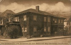"The Amaranth", 2246 Atherton St. cor. Bancroft Way Postcard