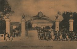 Sather Gate, University of California Postcard
