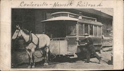 Centerville-Newark Railroad Postcard