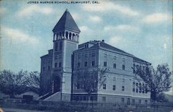 Jones Avenue School Postcard