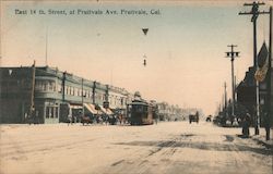 East 14th Street, At Fruitvale Ave Postcard