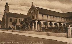 Franciscan Monastery & Church Postcard