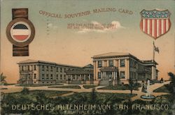 Deutsches Atheneim Von San Francisco Postcard