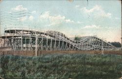 Scenic Railway, Idora Park Postcard