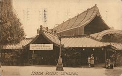 Idora Park Skating Rink, Largest in the World Postcard