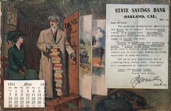 State Savings Bank Postcard